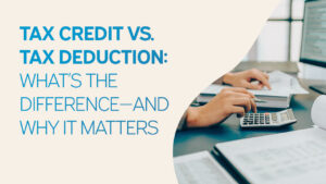 Hands typing at computer the name of the blog