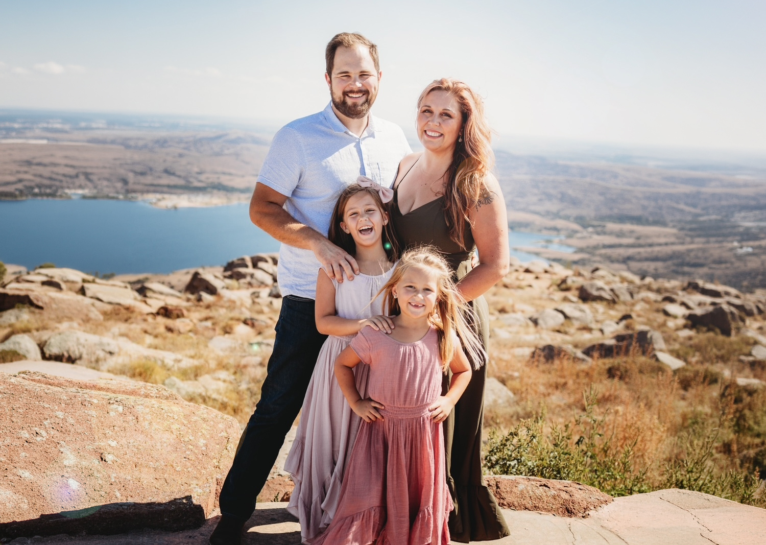 Austin and her mother together, representing their school choice journey in Oklahoma.