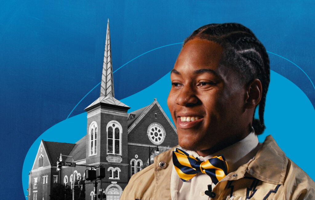 O'Brian, a Valiant Cross Academy student headed to university after transferring schools